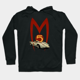 VINTAGE SPEED RACER MACH 5 copy Hoodie